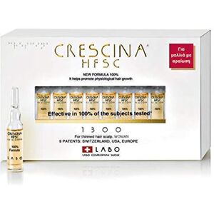 CRESCINA LABO  HFSC RETARD 1300 Femme Anti-chute cheveux 10 ampoules - Publicité