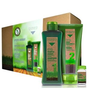 Salerm Pack Biokera Nature Spécifique Graisse  Cosmetics - Publicité
