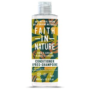 Faith In Nature Conditioner 400ml Shea & Argan Peel & Read - Publicité