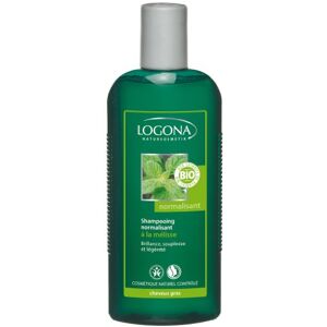 Logona 1003shanorm Soin et Beauté du Cheveu Shampooing Normalisant à la Mélisse BIO 250 ml - Publicité