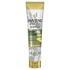 Pantene Pro-V Revitalisant Miracles Grow Strong avec Biotine et Bambou, 160 ml, Beauté, Perte de Cheveux Femme, Soin des Cheveux, Conditionneur - Publicité