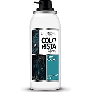 L'ORÉAL Paris Colorista 1 Jour Spray Couleur Temporaire pour Cheveux Turquoise [confezione da 3] - Publicité