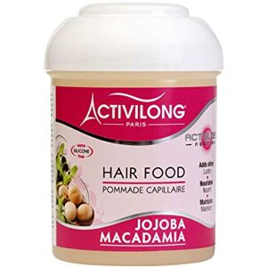 Activilong Hair Food Actigloss Cheveux Ternes Et Dévitalisés Lustre, Protège Et Nourrit Ingrédients Naturels Ricin, Jojoba Et Macadamia Made In France 125ml - Publicité