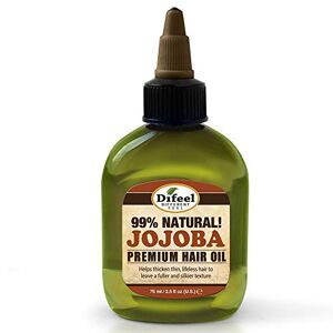 Difeel Jojoba Oil Premium naturhaaröl 75 ml (Pack de 3) - Publicité