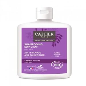 Cattier Shampoing Soin 2en1 Aloe Vera Bio 250 ml - Publicité