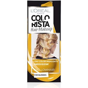 L’Oréal Paris L'ORÉAL Coloration Éphémère COLORISTA HAIR MAKE-UP YellowHair - Publicité