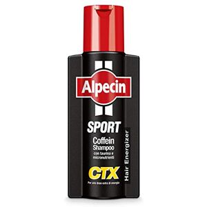 Alpecin Sport Coffein Shampooing CTX, 1 x 250 ml   Lorsque les besoins en énergie augmentent, recharge les racines d'énergie et empêche la perte de cheveux - Publicité