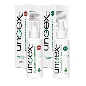 UNGEX Premium Kit A2-i   Traitement Demodecia   Pour la rosacée, la blépharite, la dermatite   PKA2-i - Publicité