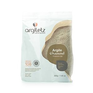 ARGILETZ Ghassoul Ultra Ventilée Masque (visage/cheveux) & Bain Peaux sensibles Argile Ghassoul 200 g Lot de 2 - Publicité