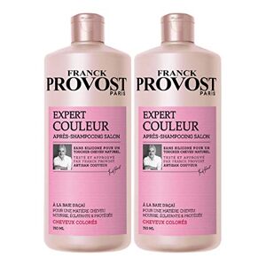 Franck Provost EXPERT COULEUR Après-Shampooing Soin Professionnel Protection & Eclat 750.0 ml Lot de 2 - Publicité