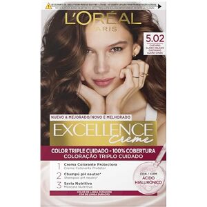 L’Oréal Paris Excellence Creme Tinte 5.02-Castaño Claro Helado - Publicité