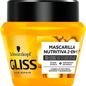 Schwarzkopf gliss hair repair ultimate oil elixir reestructurant mask 300ml btsw-173050 - Publicité