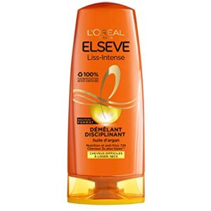 L’Oréal Paris L'Oréal Paris Elseve Liss-Intense Après-Shampoing Démêlant Lissant Anti-Frizz Enrichi en Huile d'Argan 1 Unité - Publicité