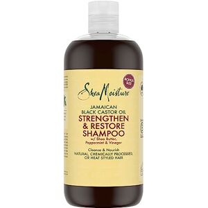 SHEA MOISTURE Shampooing Huile de Ricin Noir de Jamaïque 473ml - Publicité