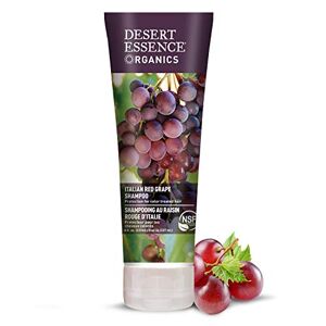 Desert Essence Shampoing au Raisin rouge d'Italie 237ml - Publicité