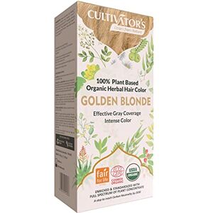 CULTIVATOR'S Coloration pour cheveux 100% BIO BLOND DORE FAIR TRADE VEGAN - Publicité