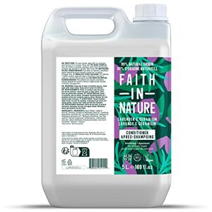 Faith In Nature Conditioner 5L Lavender & Geranium International - Publicité