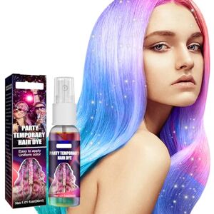 POWWA Spray pour cheveux naturels ,Glitter Spray , Glitter Hair Spray, One Time Party Glitter Hair Spray ,Coloured Hair,Waterproof Hairspray, Shimmer Silver Powder for Prom, Festival Rave - Publicité