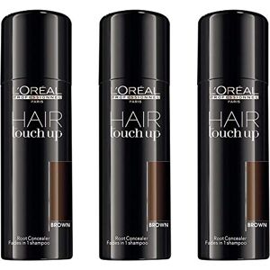 L’Oréal Paris Lot de 3 Loreal Hair Touch Up brun 75 ml - Publicité