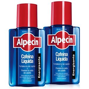 Alpecin Cafeina Liquide 2 x 200 ml – Locion anti-chute pour cheveux pour homme – Traitement anti-alopécie androgénétique – Produit pour éviter la chute des cheveux - Publicité