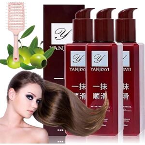 Donubiiu Soins Capillaires Leave-In Conditioner, AprèS Shampooing Sans RinçAge, Yanjiayi Soin Cheveux, Revitalisant Sans RinçAge Lissant Pour Les Cheveux, Magic Hair Care Leave In Conditioner (3) - Publicité