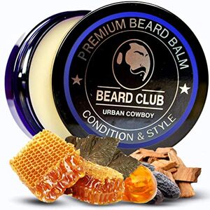 Beard Club Baume a Barbe de Haute Qualité   Urban Cowboy   Le Meilleur Conditionneur et Adoucissant Pour Votre Barbe   Bio et 100% Naturel   Parfait Pour Assurer l’entretien et la Croissance de Votre Barbe - Publicité