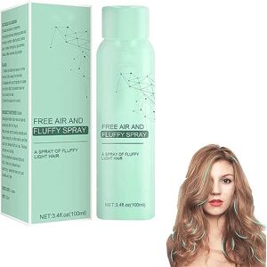 Hehimin Magic Dry Hair Spray   Leave-in Dry Hair Spray Oil Control,Fluffy Volumizing Hair Spray 100ml,Free Air and Fluffy Spray Dry Shampoo, Long-Lasting Volume and Fullness Cleansing Hair Volumizer (1Pcs) - Publicité