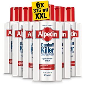 Alpecin Dandruff Killer Shampooing Antipelliculaire 6x 375ml   Élimine et Prévient Efficacement les Pellicules - Publicité