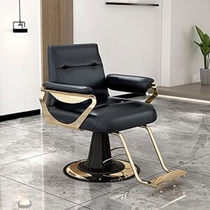 VisEnt Chaise hydraulique pour le travail ou la maison, chaise de barbier, chaise spéciale tendance, lumière rouge nette, chaise de luxe pour levage de cheveux, teinture rotative et repassage (420 lb) - Publicité
