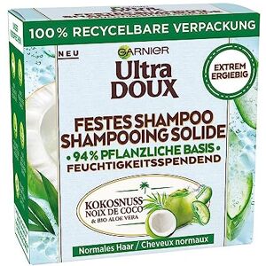 Garnier Shampoing Solide Noix de Coco et Aloe Vera Bio Ultra Doux - Publicité