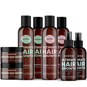 M MOÉRIE Moerie Mineral Shampoo and Conditioner Plus Hair Mask and Hair Spray Mega Pack – The Ultimate Hair Care Set – For Longer, Thicker, Fuller Hair Vegan Hair Products – Paraben & Silicone Free Products - Publicité
