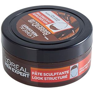 L'ORÉAL Men Expert BarberClub Pâte Sculptante Look Structuré Fixation Forte & Effet Mat 75 ml - Publicité