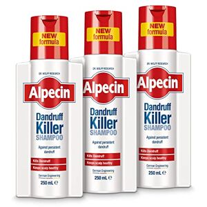 Alpecin Dandruff Killer Shampooing Antipelliculaire 3x 250ml   Enlève et prévient efficacement les pellicules - Publicité