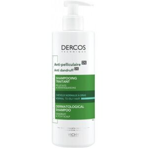 Vichy dercos shampoing traitant anti-pelliculaire 390ml - Publicité