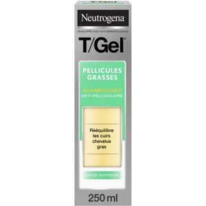 Neutrogena® T/Gel Shampoing Pellicules Grasses 250ml - Publicité