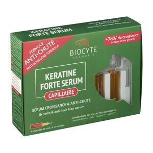 Biocyte Keratine Forte Serum Croissance & AntiChute 5 Ampoules
