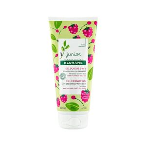 Klorane Shower Gel Hair & Body Raspberry - Publicité