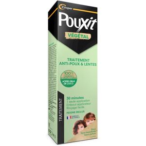 Pouxit Végétal Traitement Anti-Poux Et Lentes 200ml + Peigne