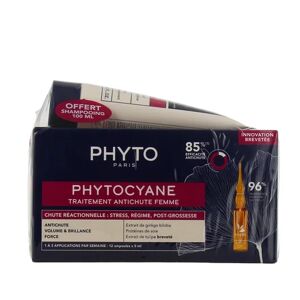 Phyto Phytocyane Pack Femme Traitement Antichute Reactionnelle