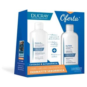 Ducray Pack Kelual DS Shampooing Traitant + Elution Shampooing Doux