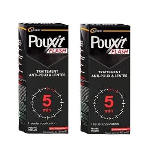 Pouxit Flash Spray Lotion 2x150 ml