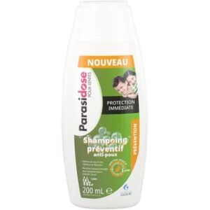 Parasidose Poux-Lentes Shampoing Préventif 200ml - Publicité