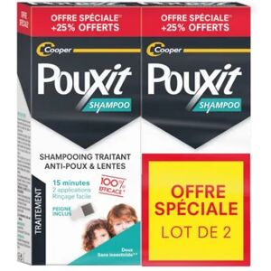 Cooper Pouxit Shampoo 2x250ml