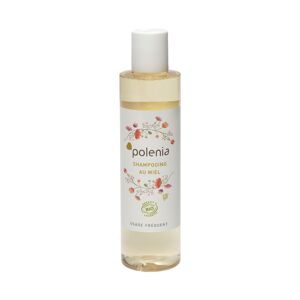 Polenia - petits secrets de beauté bio Shampoing au miel Bio Polenia 200ml - Publicité