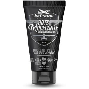 Pâte modelante cheveux, barbe et moustache Hairgum 125g - Publicité