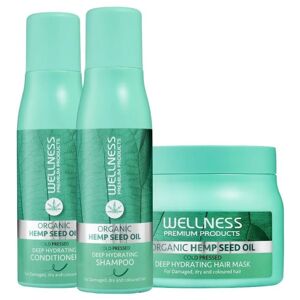 Wellness Premium Product Trio shampooing, masque & conditionneur Hydration Wellness