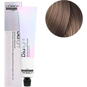 Coloration Dia Light n°8.21 blond clair irisé cendré L'Oréal Professionnel 50ML - Publicité