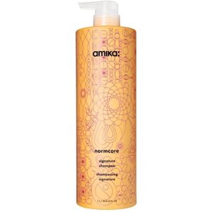 Shampooing hydratant Signature Normcore amika 1L - Publicité