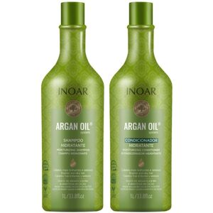 Duo Argan Oil Inoar 2x1L - Publicité