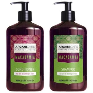 Coffret Shampooing + Conditionner Macadamia Arganicare 400 ml - Publicité